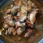 牡蠣のオイル煮