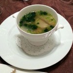 蛤と蕪のスープ